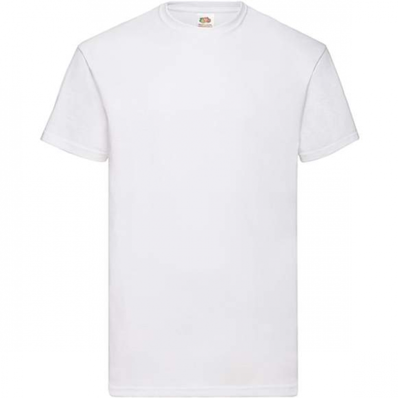 T-shirt blanc Homme 4XL