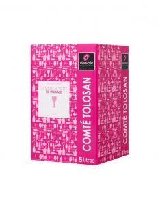 Comté Tolosan Rosé Cave de Vinovalie BIB 5L - Vin rosé
