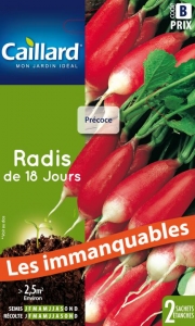 Graines Radis de 18 jours