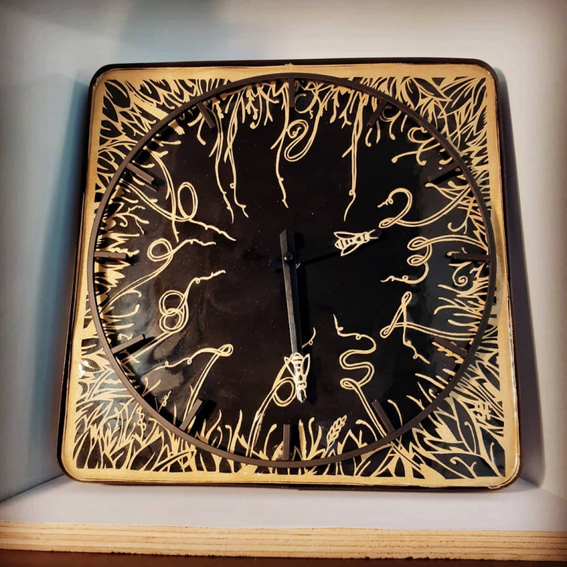 horloge printanière