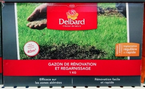 Gazon de rénovation et regarnissage