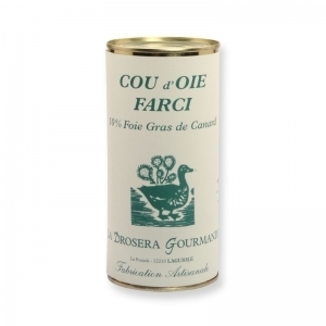 Cou d'oie farci 10% foie gras de canard