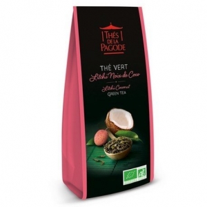 THÉ VERT LITCHI COCO 100G