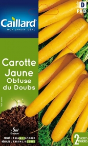 Graines Carotte jaune obtuse du Doubs